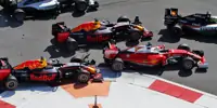 Fotostrecke: Der Vettel/Kwjat-Crash in Sotschi