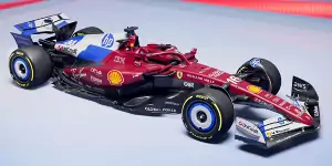 Fotostrecke: Ferrari-Sonderdesign beim Miami-Grand-Prix 2025