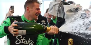 Fotostrecke: Endlich ein Podium! Die schönsten Jubelbilder von Nico Hülkenberg