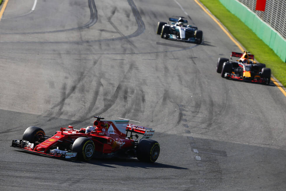 Foto zur News: Das war der Formel-1-Saisonauftakt 2017 in Melbourne: Daniel Ricciardos schwarzer Sonntag und Sebastian Vettels Meisterstrategie