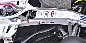Foto zur News: Fotostrecke: Technik-Check: Innovationen beim F1-Test
