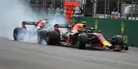 Fotostrecke: Unfall zwischen den Red-Bull-Piloten in Baku