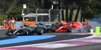 Fotostrecke: Kollision zwischen Vettel und Bottas
