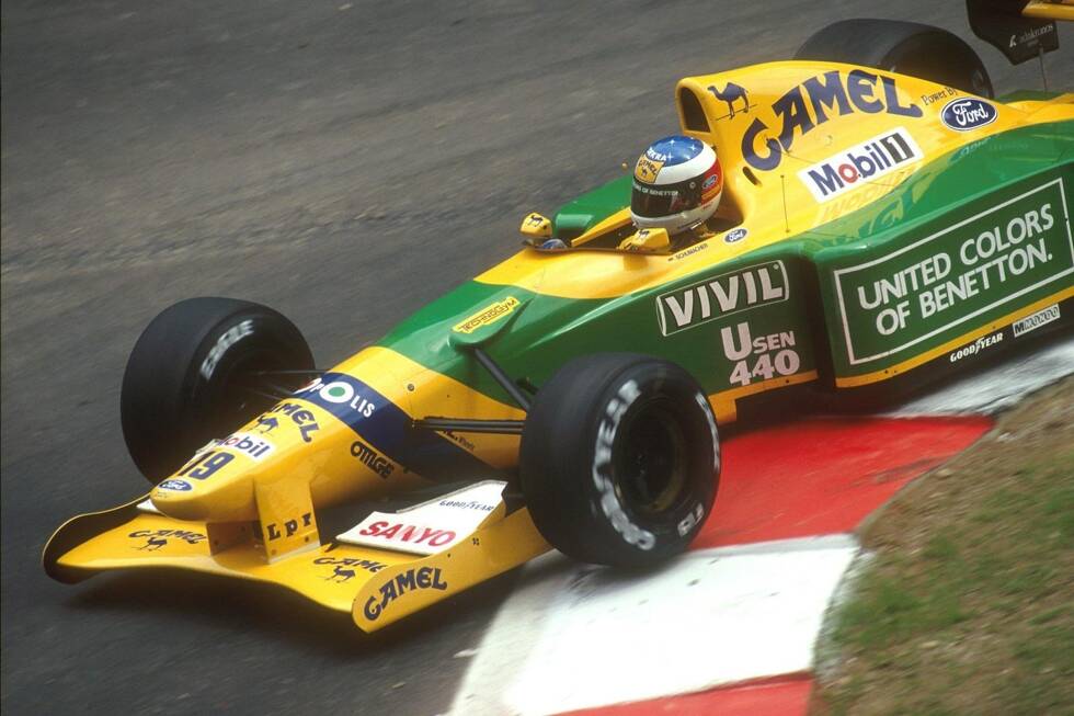 Foto zur News: Der erste Formel-1-Sieg einer Legende: Michael Schumacher gewinnt den Grand Prix von Belgien 1992 in Spa für Benetton!