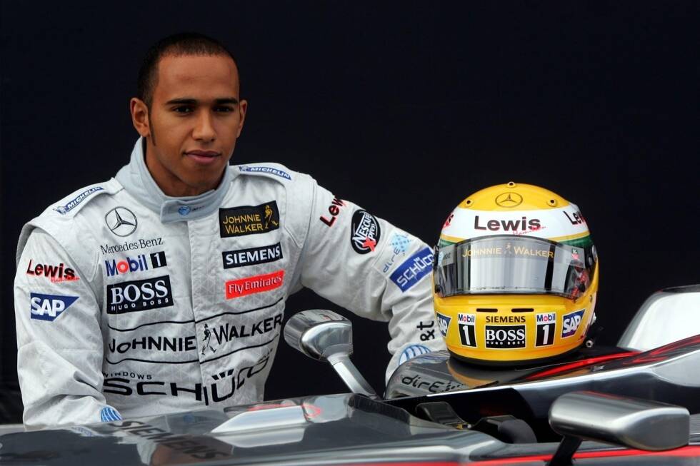 Foto zur News: Im September 2006 absolvierte Lewis Hamilton seinen ersten Test in einem Formel-1-Auto von McLaren. Wir haben die Bilder dazu!