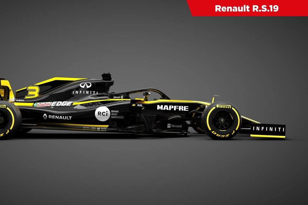 Foto zur News: Renault hat den R.S.19 für die Formel 1 2019 vorgestellt: Wir zeigen die besten Bilder des neuen Formel-1-Autos