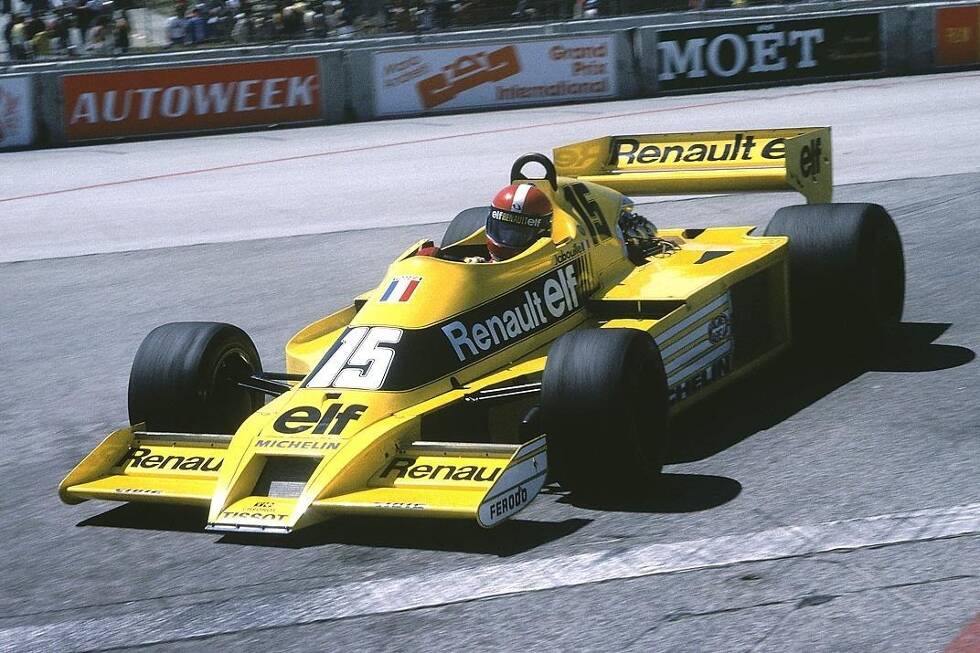 Foto zur News: Der französische Autohersteller ist seit 1977 (mit Unterbrechungen) in der Formel 1 aktiv - Wir zeigen alle Formel-1-Fahrzeuge von Renault/Alpine!