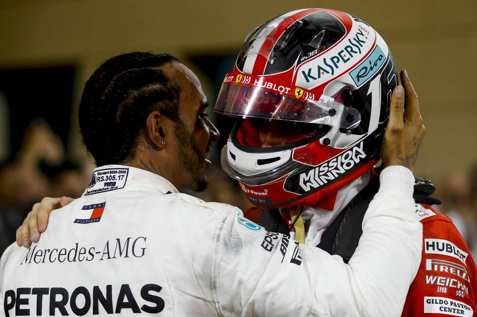 Foto zur News: Charles Leclerc ist unser Fahrer des Tages in Bahrain, aber Nico Hülkenberg belohnen wir für seine Galavorstellung ebenfalls mit einer glatten 1