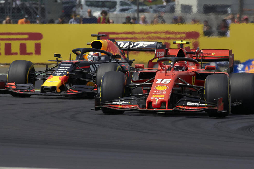 Foto zur News: Für uns war Charles Leclerc der Mann des Rennens in Silverstone, hauchdünn vor Max Verstappen - Sebastian Vettel für Verstappen-Crash mit Note 5 abgestraft