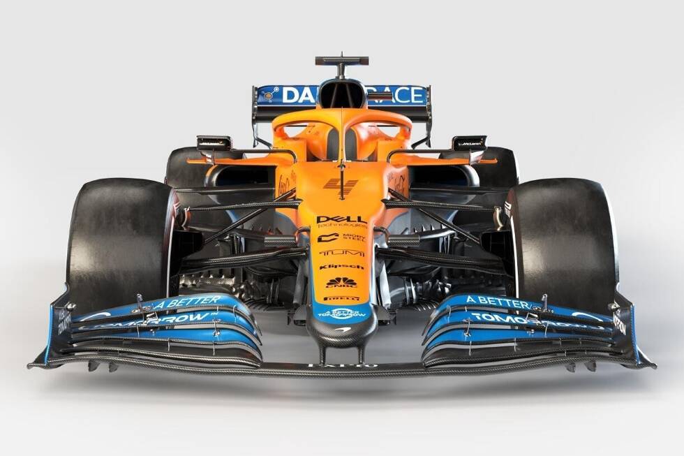 Foto zur News: Hier sind die ersten Bilder des neuen McLaren MCL35M für die Formel-1-Saison 2021, inklusive ersten Details über den Neuwagen von Lando Norris und Daniel Ricciardo!