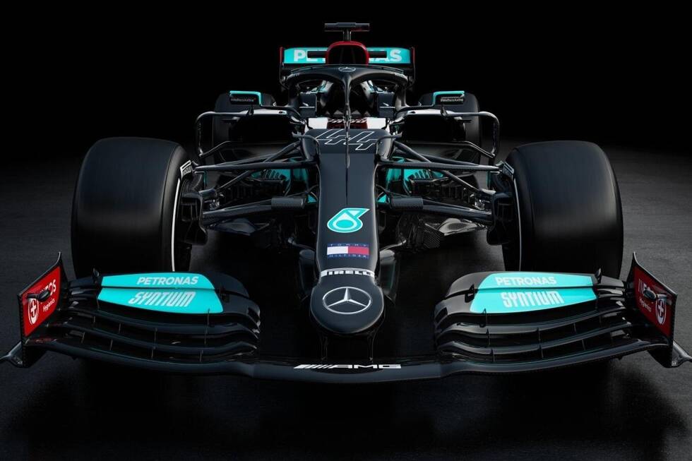 Foto zur News: Hier sind die ersten Bilder des neuen Mercedes W12 für die Formel-1-Saison 2021, inklusive ersten Details über den Neuwagen von Lewis Hamilton und Valtteri Bottas!