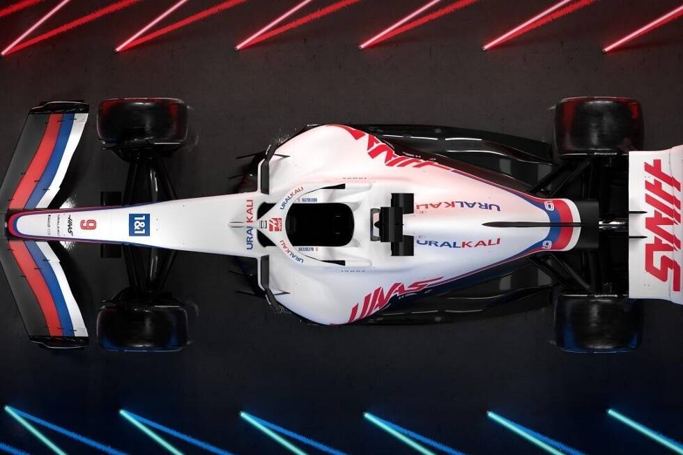 Foto zur News: So wird der neue VF-22 aussehen: Haas hat das Autodesign von Mick Schumacher und Nikita Masepin für die Formel-1-Saison 2022 offiziell vorgestellt