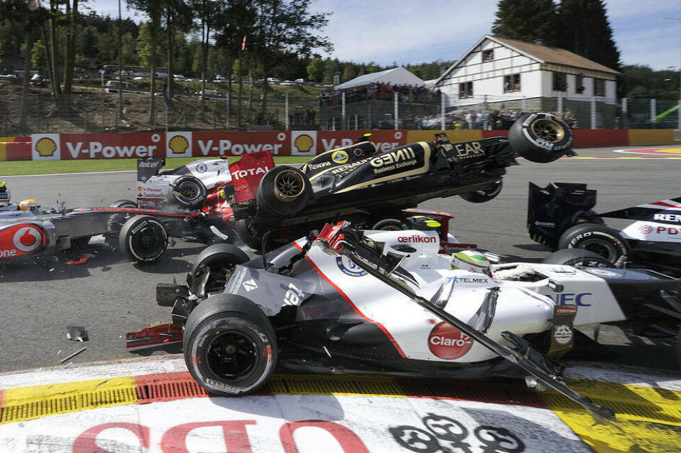 Foto zur News: Ob in Spa-Francorchamps oder Zolder: Bei den Rennen der Formel 1 in Belgien war immer Drama garantiert