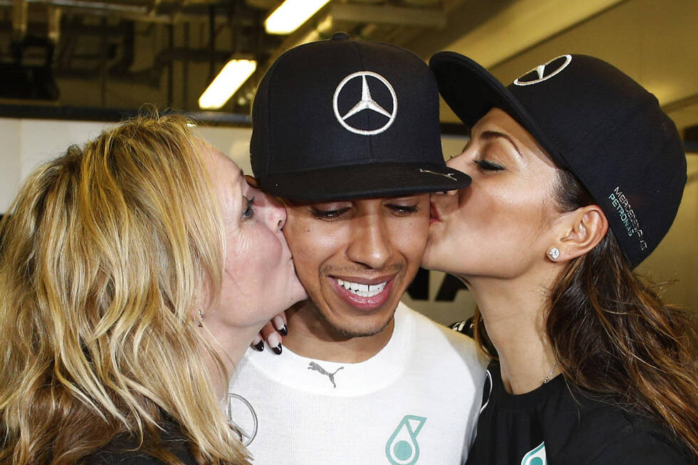 Foto zur News: Von frisch verliebt bis frisch getrennt: Auch privat war bei den Formel-1-Stars und ihren Hübschen im Jahr 2014 einiges los
