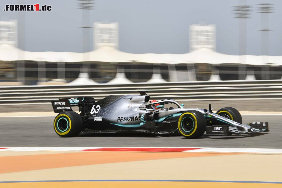 Formel-1-Test Bahrain Mercedes-Bestzeit für Williams-Pilot Russell