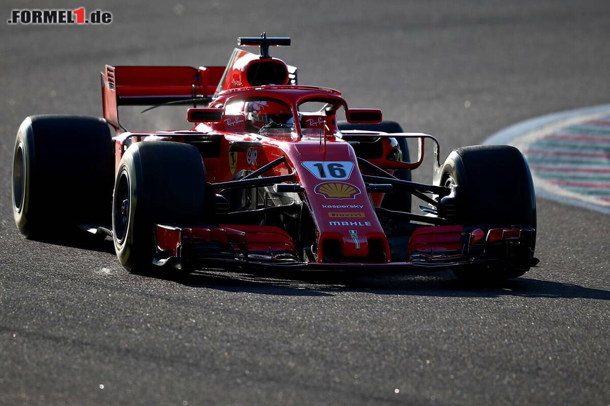 Leclerc Testet In Fiorano Fast 400 Kilometer Im Ferrari Von 2018