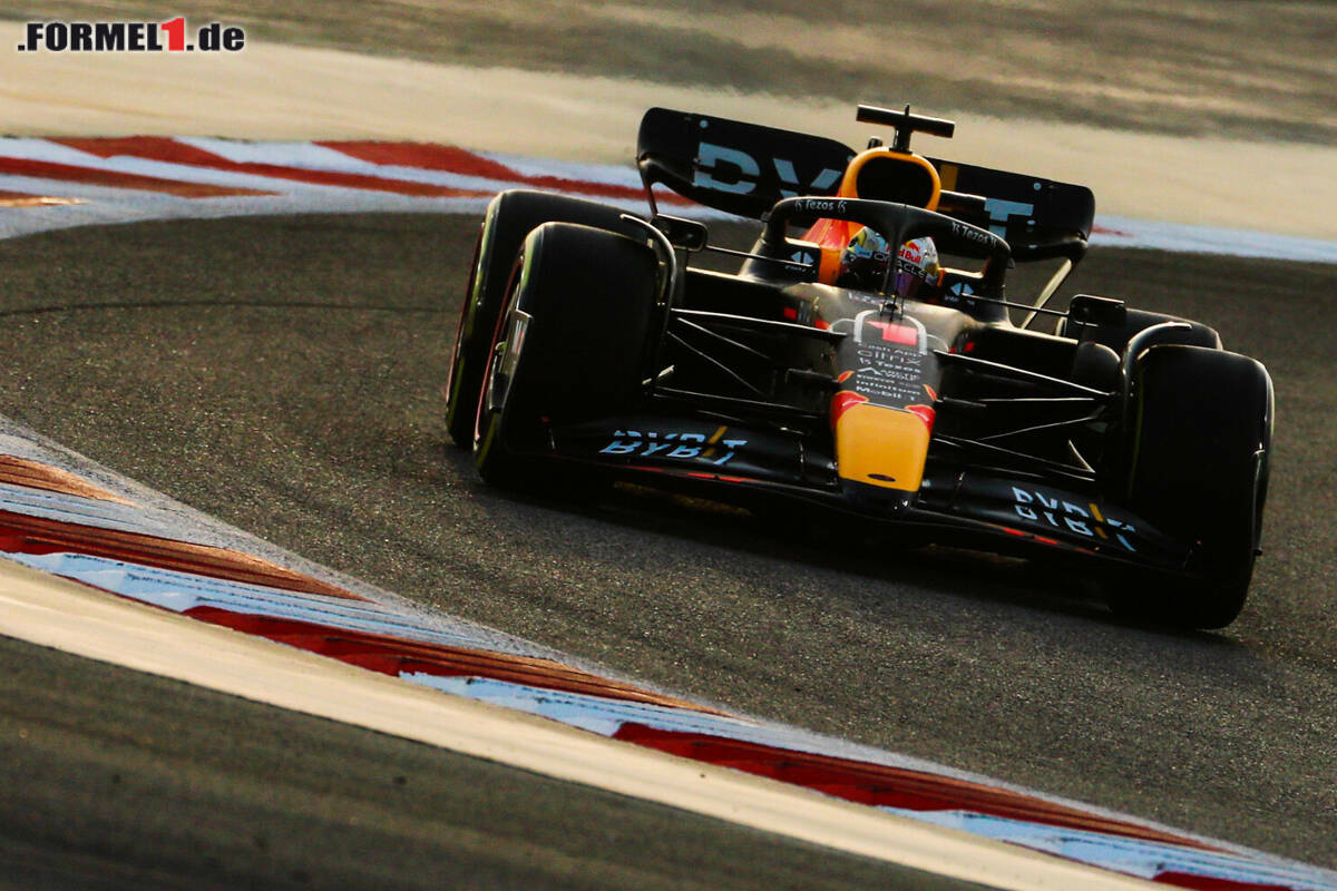F1-Test Bahrain Max Verstappen
