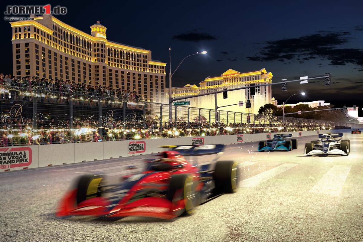 Offiziell Formel 1 fährt ab 2023 immer samstags in Las Vegas!