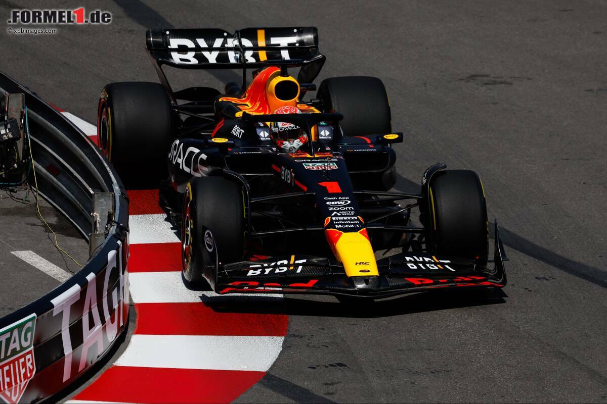 F1-Training Monaco Verstappen mit neuem Set-Up auf Platz 1