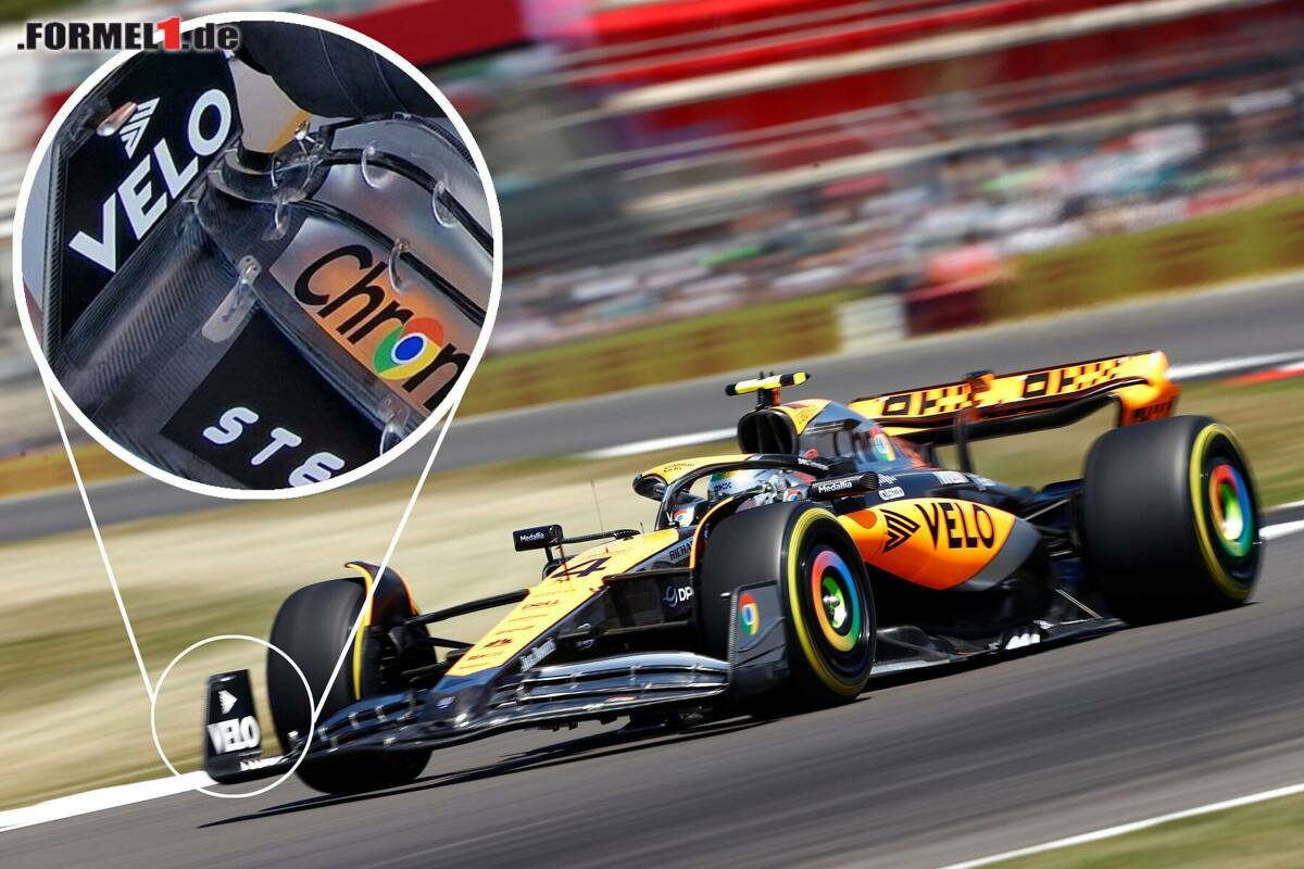 Formel-1-Technik Die neuen Frontflügel von McLaren und Alpine