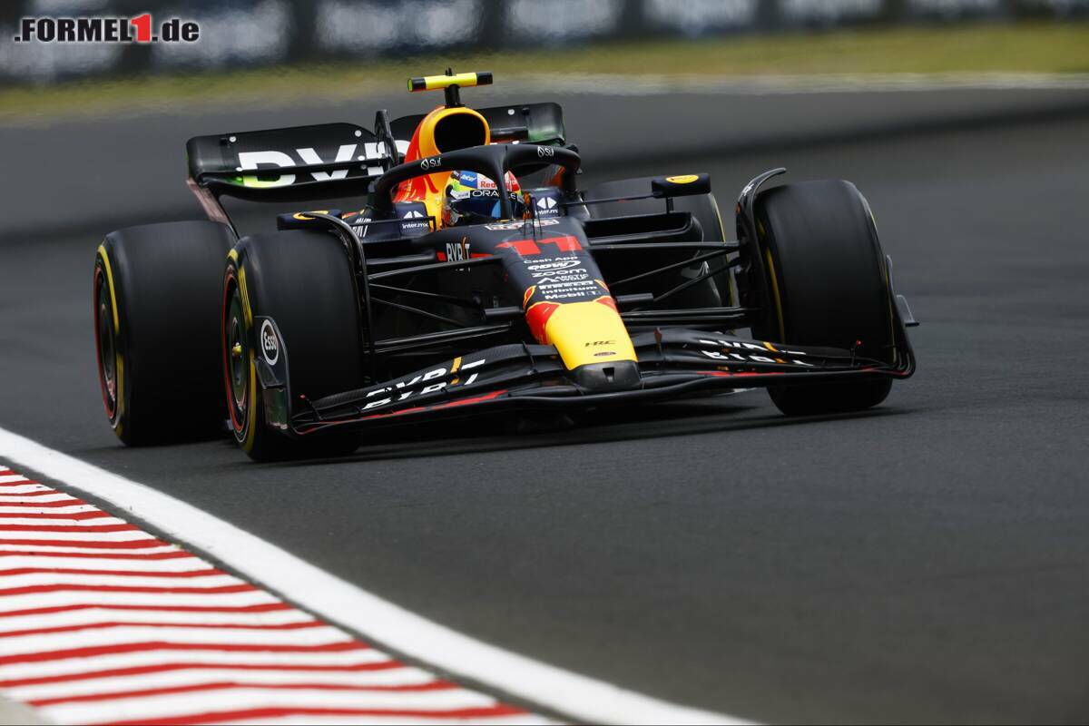 Kopfschütteln bei Red Bull Sergio Perez crasht bei erster Ausfahrt!