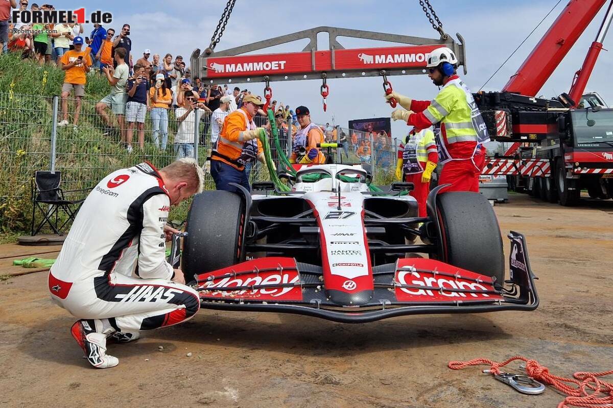 F1-Training Zandvoort Nico Hülkenberg crasht zum Auftakt