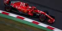 Foto zur News: Sebastian Vettel unbesorgt: Freitags-Bummeltempo nur ein großer Bluff?