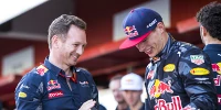 Foto zur News: Nach Schimpftiraden auf Renault: Horner nimmt Verstappen in Schutz