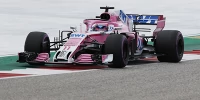 Foto zur News: Gleicher Lapsus wie Verstappen: Perez findet neue Randsteine überflüssig