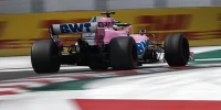 Foto zur News: "Wirklich schmerzhaft": Dichtungsring stoppt Sergio Perez beim Heimspiel