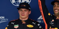 Foto zur News: Mexiko-Qualifying: Hat Ricciardos Jubel Max Verstappen provoziert?