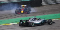 Foto zur News: Verstappen verliert Sieg nach Crash: War Attacke Ocons gutes Recht?