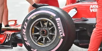 Foto zur News: Wie die Pirelli-Reifensorten beim Formel-1-Test zu erkennen sind