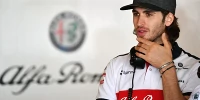 Foto zur News: Reger Austausch: Giovinazzi schwärmt von "Messlatte" Räikkönen