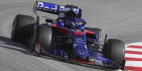 Foto zur News: Formel-1-Debütant Albon: Das Lenkrad-Handbuch war so dick...
