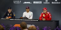 Foto zur News: FIA-Pressekonferenzen Australien: Erstes Aufeinandertreffen der "großen Drei"