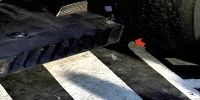 Foto zur News: Formel-1-Technik: An dieser Stelle war Lewis Hamiltons Unterboden kaputt