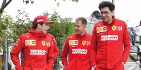 Foto zur News: Ferrari-Teamchef Binotto: Vettel hat bessere Titelchancen als Leclerc