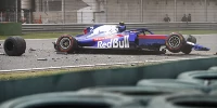 Foto zur News: Formel-1-Training China: Frühes Ende wegen Albon-Crash