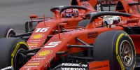 Foto zur News: "Schlechter Journalismus": Vettel redet nicht gern über Teamorder
