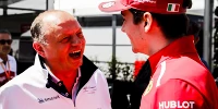 Foto zur News: Vasseur über Leclerc: "Wird nicht lange auf einen Sieg warten müssen"