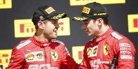 Foto zur News: Vettel-Strafe: Ferrari hatte vergessen, Leclerc zu informieren