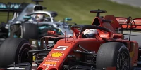 Foto zur News: Trotz Vettel-Strafe: Lewis Hamilton wollte Ferrari überholen
