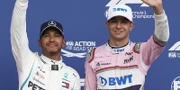 Foto zur News: Ocon: Dank Zusammenarbeit ein "anderes Bild" von Hamilton