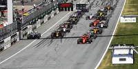 Foto zur News: Max Verstappen: Warum sein Start nicht bestraft wurde
