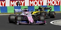 Foto zur News: Perez sauer: Manöver von Ricciardo "respektlos"