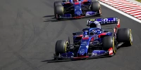Foto zur News: Toro-Rosso-Piloten zeigen Haas wie es geht: Ganzer Sektor Rad an Rad!