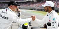 Foto zur News: Lewis Hamilton freut Bottas-Vertrag: "Er wird noch besser werden"