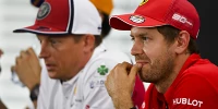 Foto zur News: Sebastian Vettel: "Bin nicht so hübsch wie Kimi"
