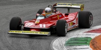 Foto zur News: Jody Scheckter fährt in Monza Demorunden im Weltmeister-Ferrari
